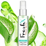 FreshX Aloe Vera Toilet Paper Spray - Eco Friendly Wet Wipe Alternative