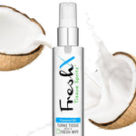FreshX Coconut Toilet Paper Spray - Eco Friendly Wet Wipe Alternative