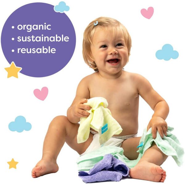 Bamboo discount washcloths baby